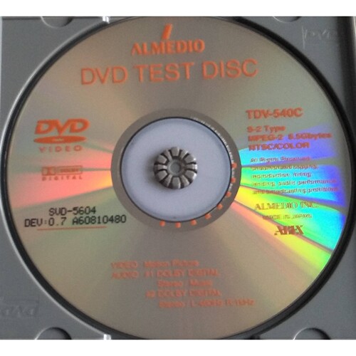 ABEX测试碟SCD-7503 SVD-5604 SVD-4809 SCD-6760 CD.DVD测试碟