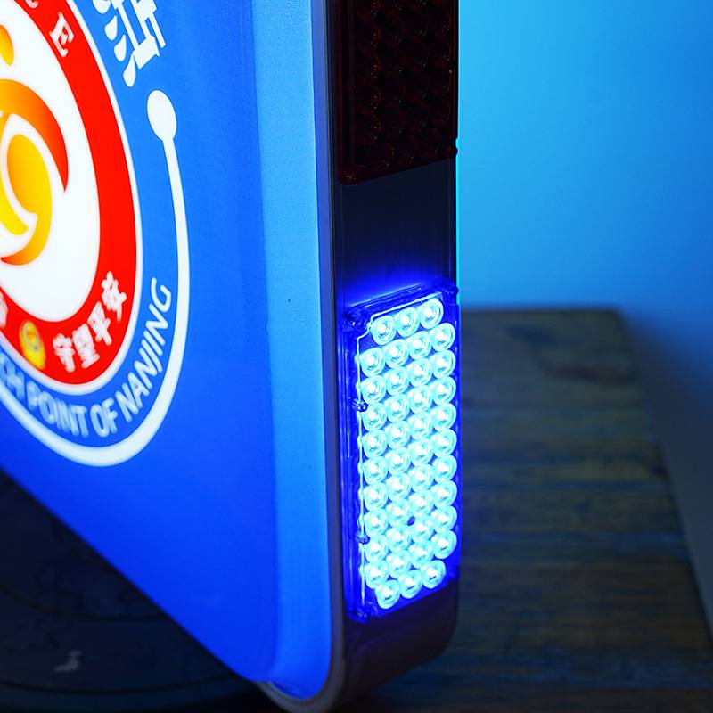 双面亚克力吸塑灯箱UV户外防水LED广告灯箱侧招牌南京守望点灯箱