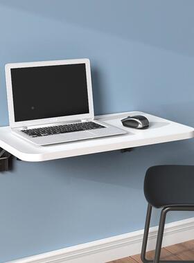 壁挂式折叠桌实板子伸缩木小户可习型靠悬挂墙多功能电脑学F7679S