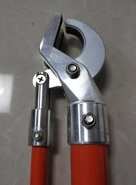 带电作业0绝VSO缘操作钳ZF钳01407手握式防护夹2.5自米锁式绝缘夹