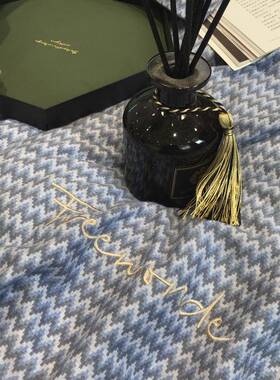 秋季奢风美式全棉ZYJ2456100支冬长绒轻棉磨毛四件套纯棉被套肌理