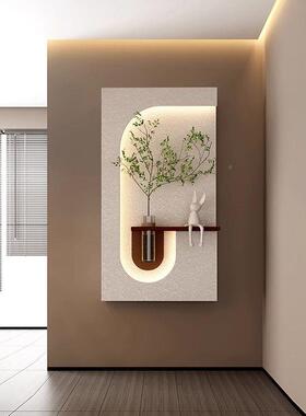 油养玄关壁装饰画水培绿植奶风客厅立体挂画2025新款可花aC6ikhFm