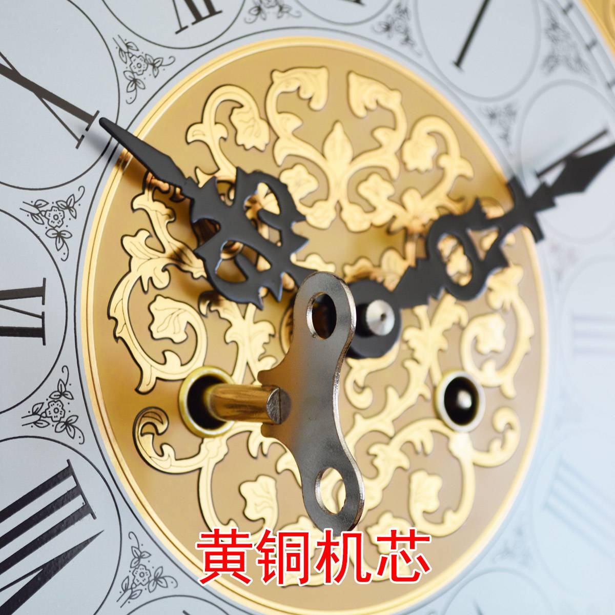 北极星机芯落地钟客厅大钟实木中式复古座钟立式大气机械欧式立钟