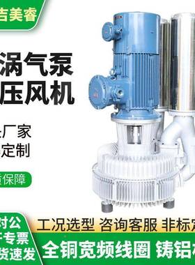 离心式空高压鼓风机扦样机真送料RB-69872吸盘S搬3kw负运压旋涡气