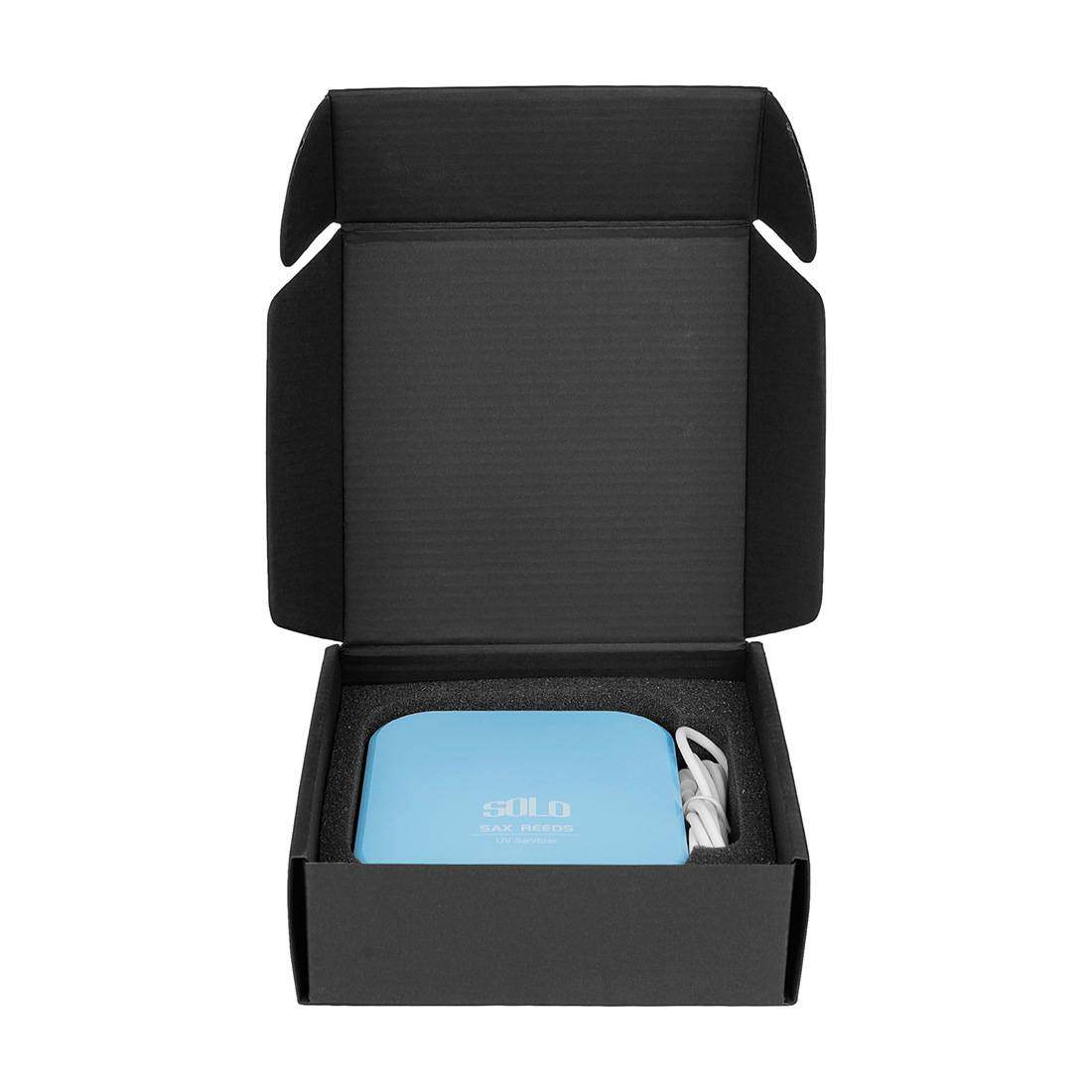 SOLO萨克斯单簧管通用哨片紫外线消毒盒保湿盒充电设计小巧易携带