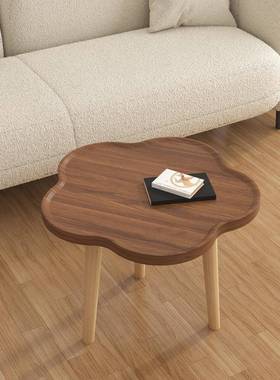 小5584几客厅奶油风小桌子简约沙边几卧室阳置物架台组发合多功茶