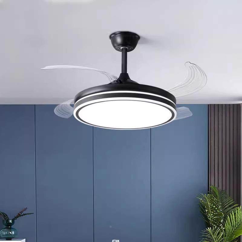 现代扇体音隐形吊灯全光谱护眼餐厅电风760扇吊灯卧室吸静顶风一,家装灯饰光源,客厅吸顶灯,淘宝优惠券,粉丝福利购,淘宝优惠卷