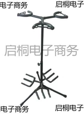 两把二胡支架京二胡架子铁落WIH地两支三弦架二支胡拖架质热瓦三