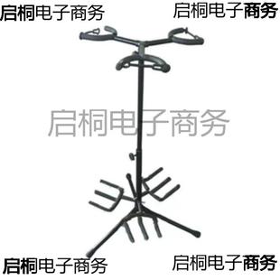 两把二胡支架京二胡架子铁落WIH地两支三弦架二支胡拖架质热瓦三