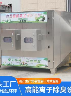 高能子除离臭设备工业污水垃圾低站温等离子废净化环气保设备ROF