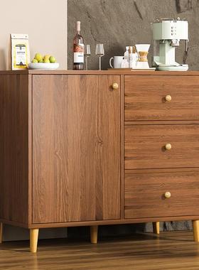 简餐边柜斗柜客厅碗柜现代约柜茶CBG00810水柜家用厨房储柜落酒地