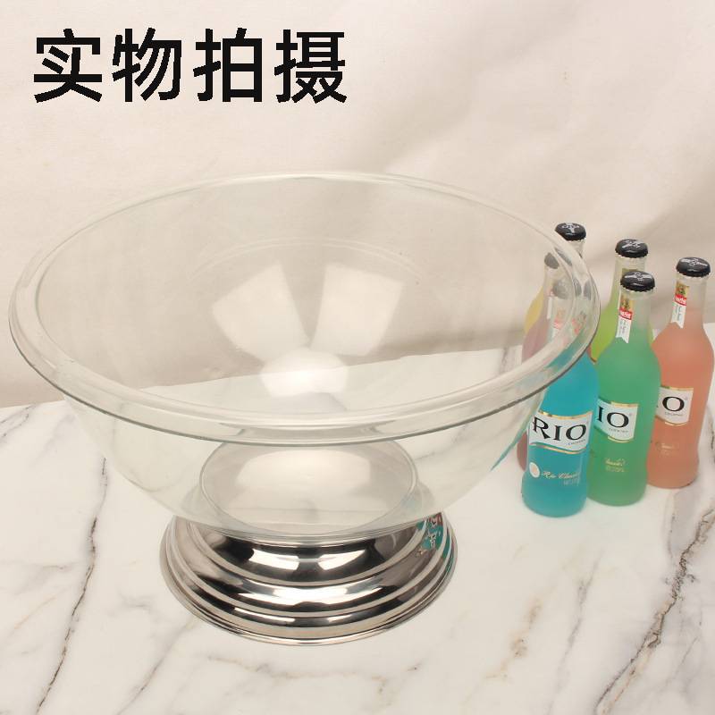 卓晋 商用亚克力透明冰桶 香槟啤酒红酒酒吧KTV聚会西餐厅冰块桶