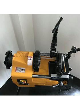 建筑电动套丝机工水管DO-50气管切断内程孔倒角机设安备装钢管滚