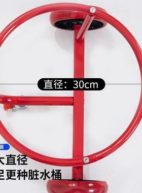 用倒水车便式装水车家手拉UFF式携垃车圾脏水车农村倒脏水手拉泔