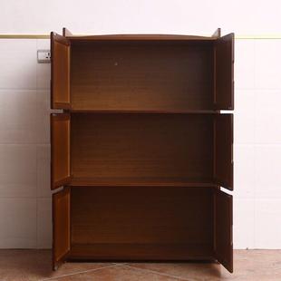 竹柜微阳波炉楠架厨房置物架实木台收纳柜多功HPK能储物柜碗餐边