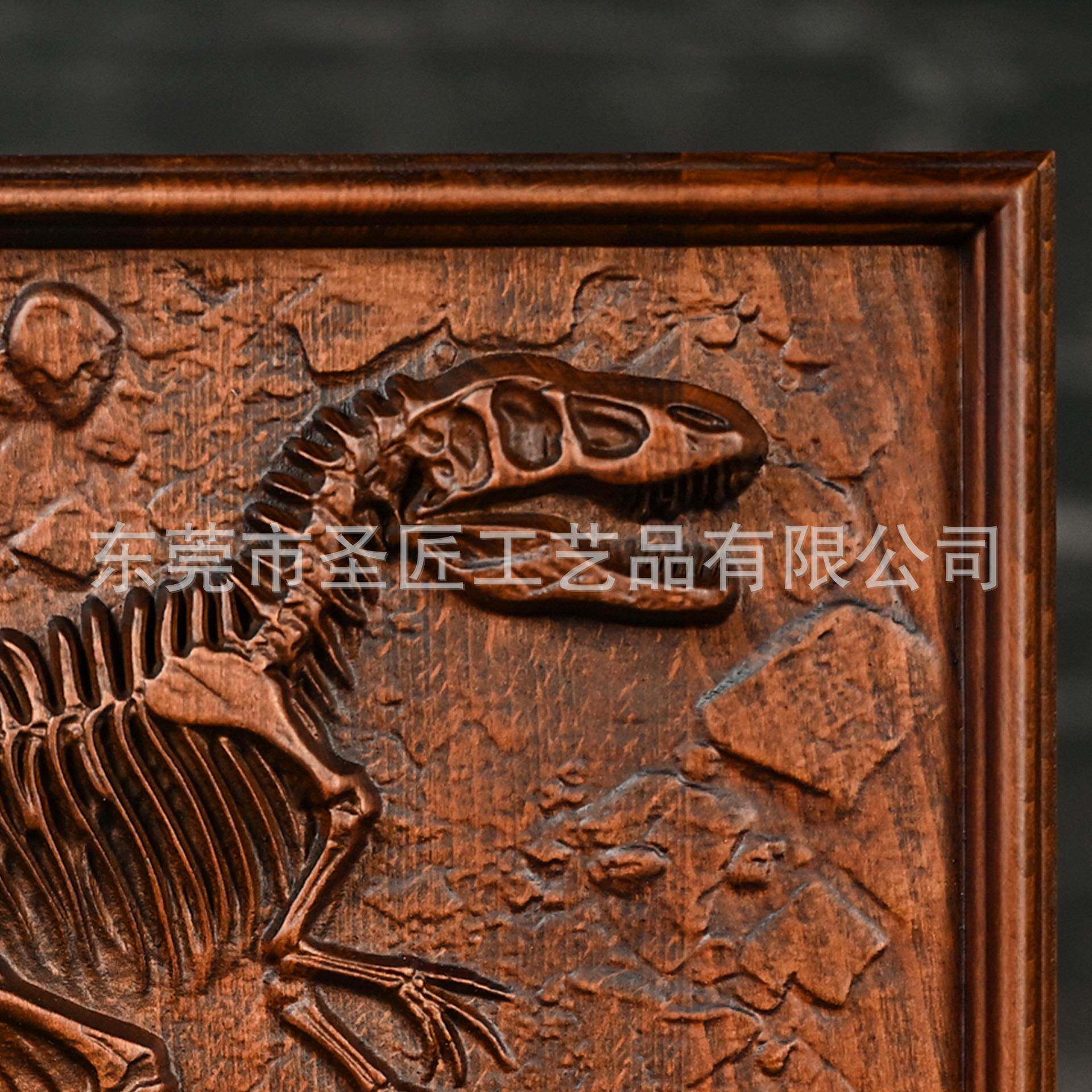 高品质实木雕刻装鱼BGW267饰工品摆木件雕艺品鲻化石中式家居挂件