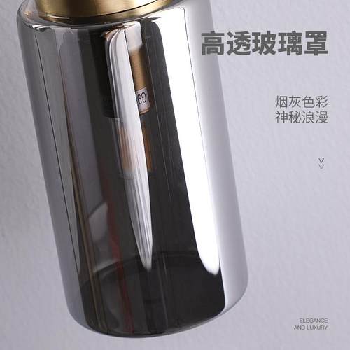 工业风全铜过壁灯复古创意个性客电视墙灯酒道厅537店走廊床头玻