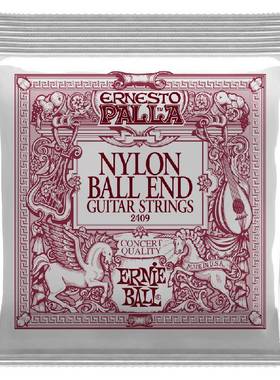 古Er6nieBallPLIERNESTOPALL24A032402409黑色尼龙典吉他琴弦