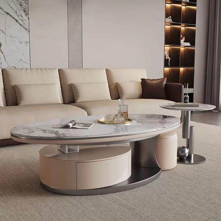 意式轻奢椭圆形岩板大小茶几现代组合客厅小户型家用简约新款桌子,鲜花速递/花卉仿真/绿植园艺,割草机/草坪机,淘宝优惠券,粉丝福利购,淘宝优惠卷