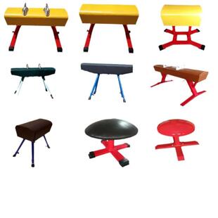 体育馆儿童山羊鞍马跳箱幼儿园可升降鞍马跳马体操