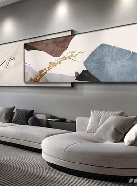 2025新画款简约客厅装墙饰画画叠加沙发大芬油画村挂大气JJ829487