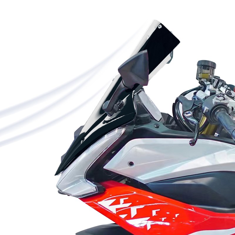 适用于贝纳利 龙卷风 Tornado 552R前挡风玻璃专用改装.前风挡配