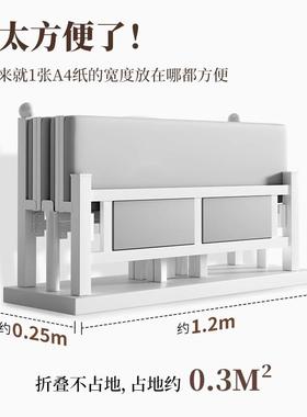折叠床YAJ单人床简易家用午休1米5双主人床卧人成房租小床铁艺硬