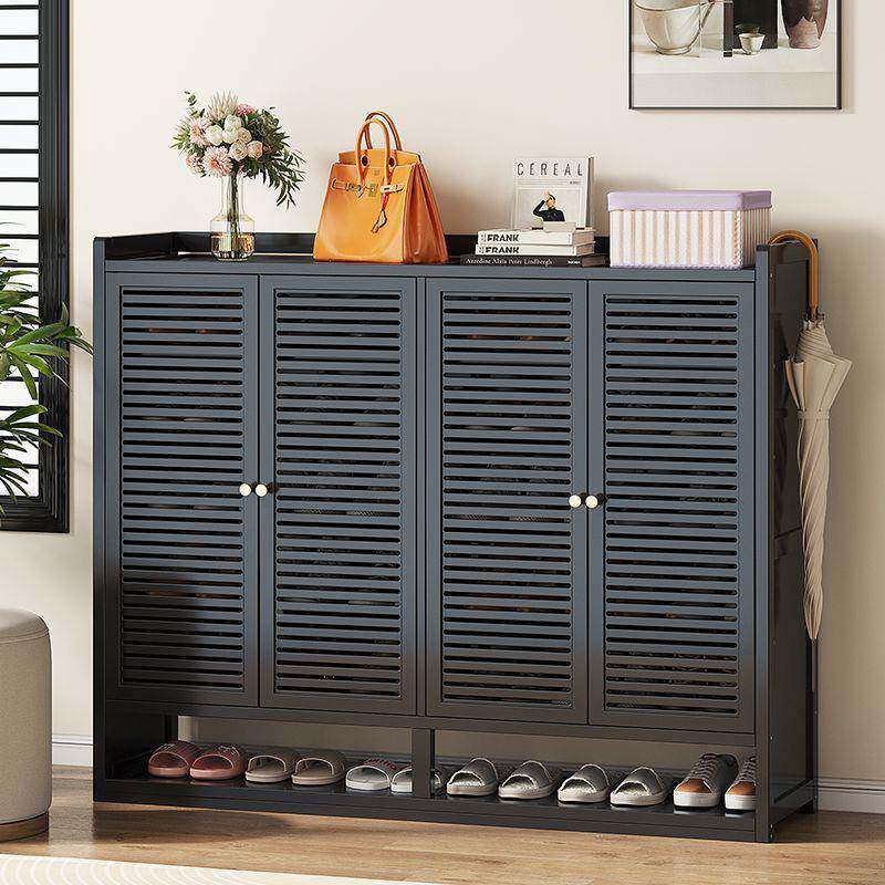 百叶透气鞋柜用门新口家大容量多层收纳防尘玄关柜DUD款阳台储物