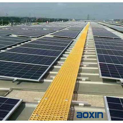 维光伏走道板栅玻璃钢格运通洗ZYN道车房格栅树篦子水沟排水格栅