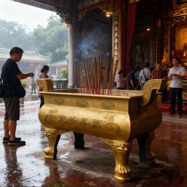 室外铸铁烧香炉寺庙道观