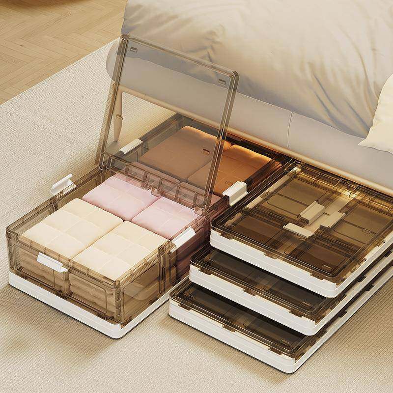 新款整折叠床底收纳箱卧室防尘储衣物收箱TY-59039大纳容量床下物