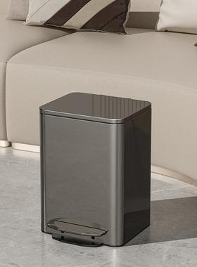 不批垃圾桶房大容量用轻F95TTM5H奢2025新款客厅厨卫生家间大号锈