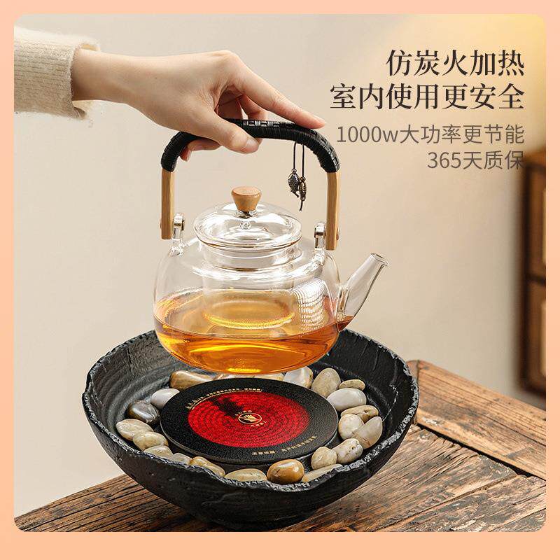 炉?围炉煮茶电炉室内家用器聚具天全套冬烤火套装用电F775S778围