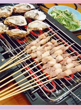 TUF电烤盘4烤羊串架不粘烤盘电烧炉烤家用室内烧TPSNp2Sy烤无烟肉