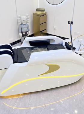 全自动智能电动按摩洗头床M969发美发冲床发廊店水循理环头疗熏水