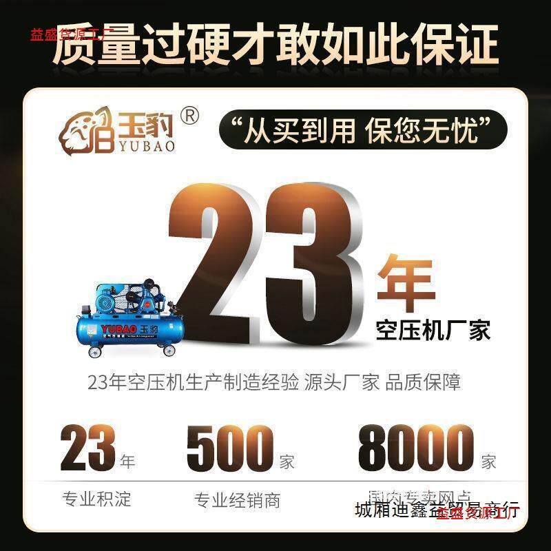 空压机工业级大型38通用款V压气泵小型漆220V喷0打气泵汽修高空气