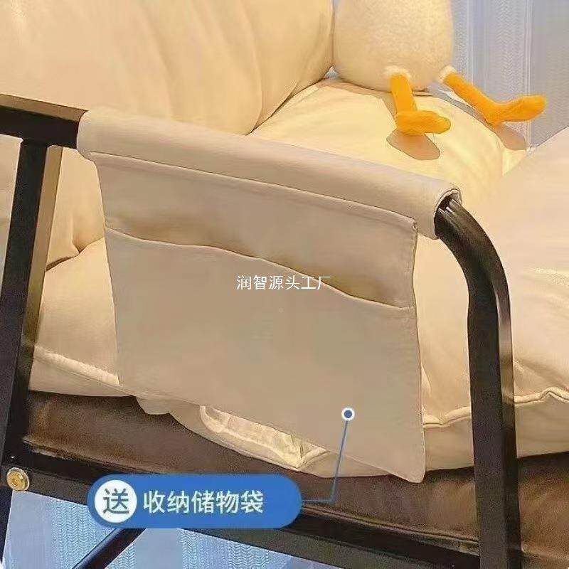 电脑子椅舒服久坐懒椅人座学生宿舍沙发椅CXB可折叠靠背椅单人休