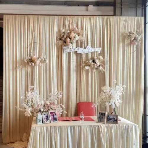 婚庆缩布背景架置可升bffMQD5C降简易管桁架加厚镀锌方婚礼伸舞台