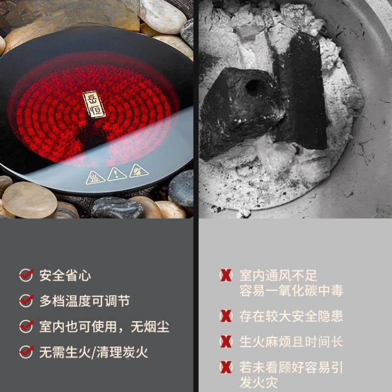 AL101633围炉煮茶家用室款内煮炉套茶装2025新茶电炉电陶炉玻璃壶