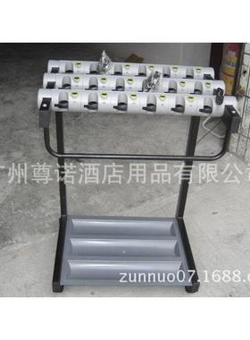 酒店拆装12头18头4头伞36头2带锁烤漆雨伞架公司J-11放雨的架子