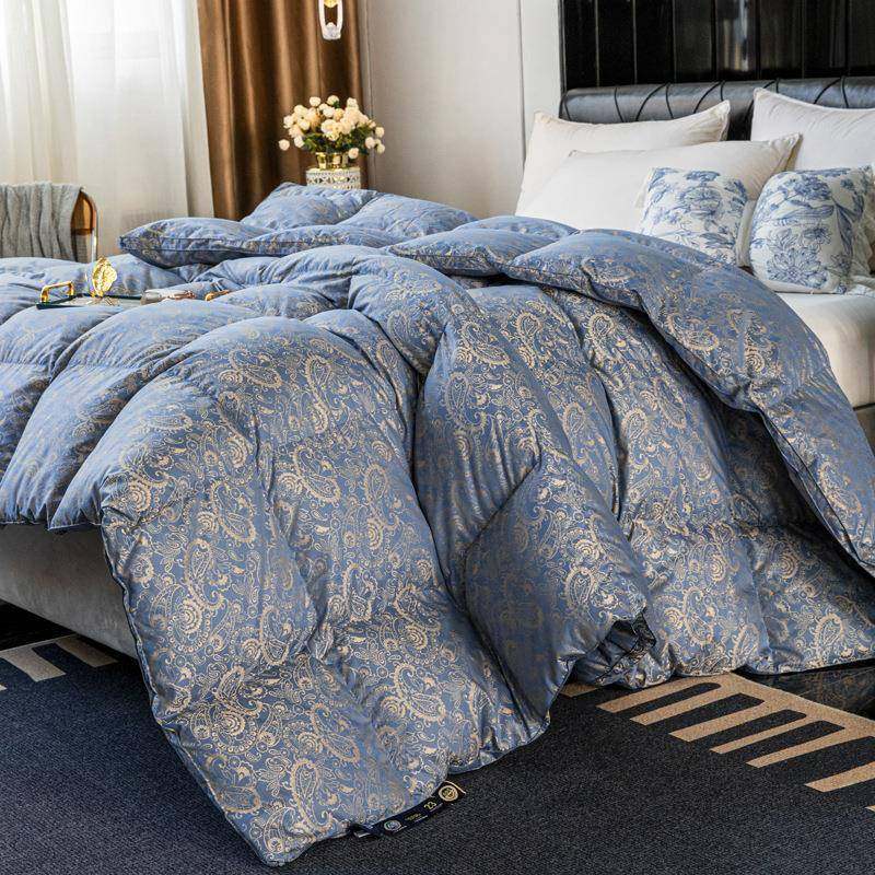 120支高支花羽大提绒被壳充单层防钻绒鹅230817-绒被羽绒被自绒羽,床上用品,学生床品套件,淘宝优惠券,粉丝福利购,淘宝优惠卷