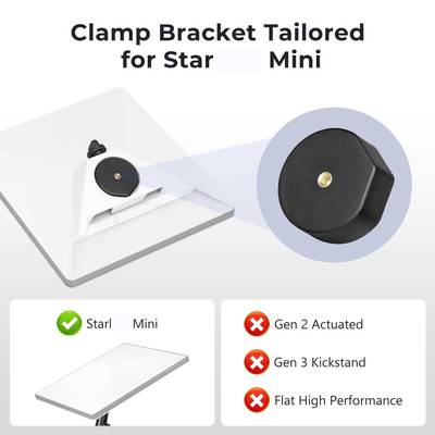 S大tar星联迷你座支架转接头节万向力夹可调夹具底星782联配件支