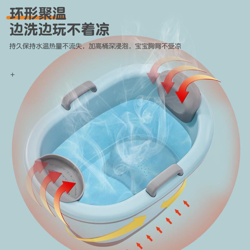 新ADtCv1DW生澡新儿多功能洗澡盆宝宝洗澡盆0一3岁到15岁坐儿童泡