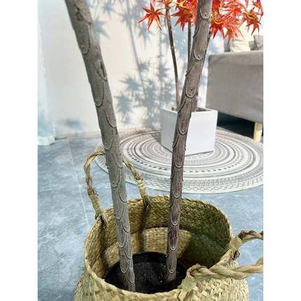 仿真红枫YF220032树盆栽枫造型红树装大型饰枫树榕树仿真树造景橱