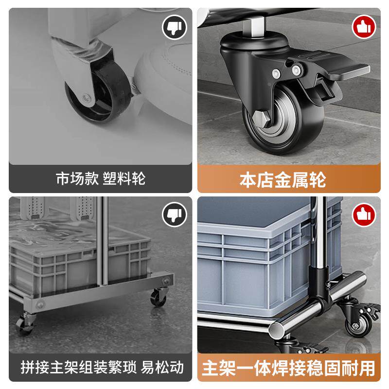 移动拖落把架清卫无品牌/工具拖把挂钩收纳架子不洁锈钢置物生架