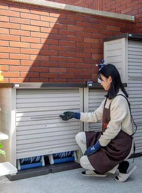台柜室外防雨储物柜花园防晒防水丽爱储丝阳户AWF外物柜收纳柜