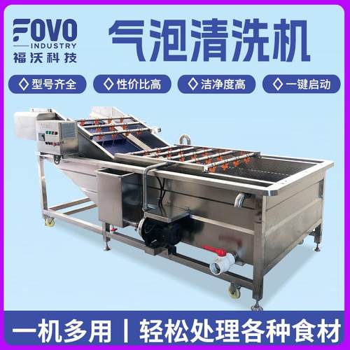 冻干白梨清洗机食品厂大型梅杏清洗机高压喷淋车厘子清洗设备