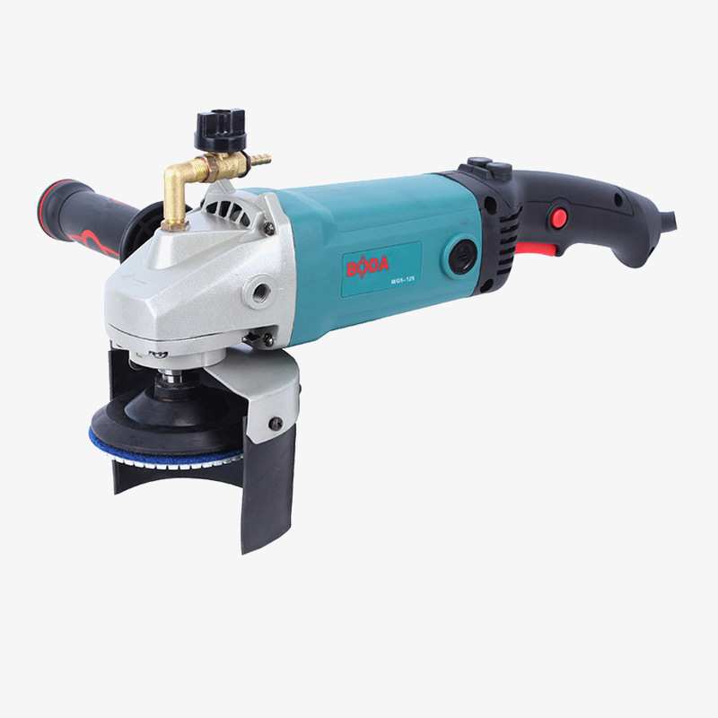 博大水磨机WG5-125湿式石材抛光注水式大功率打磨机无刷BLWG1-125