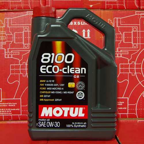 摩特 8100 ECO-CLEAN 0W-30 5L C2 SP级 国6B 进口酯类全合成机油