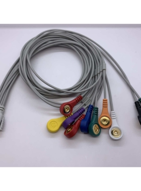 无锡中健科仪1304 2302图瑞H300 1200邦健12PLUS动态心电导联线